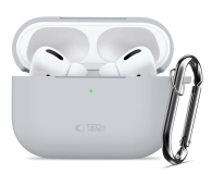 Tech-Protect Silicone Hook Do Apple Airpods Pro 3 Crayon Grey - 1367339 - zdjęcie 2